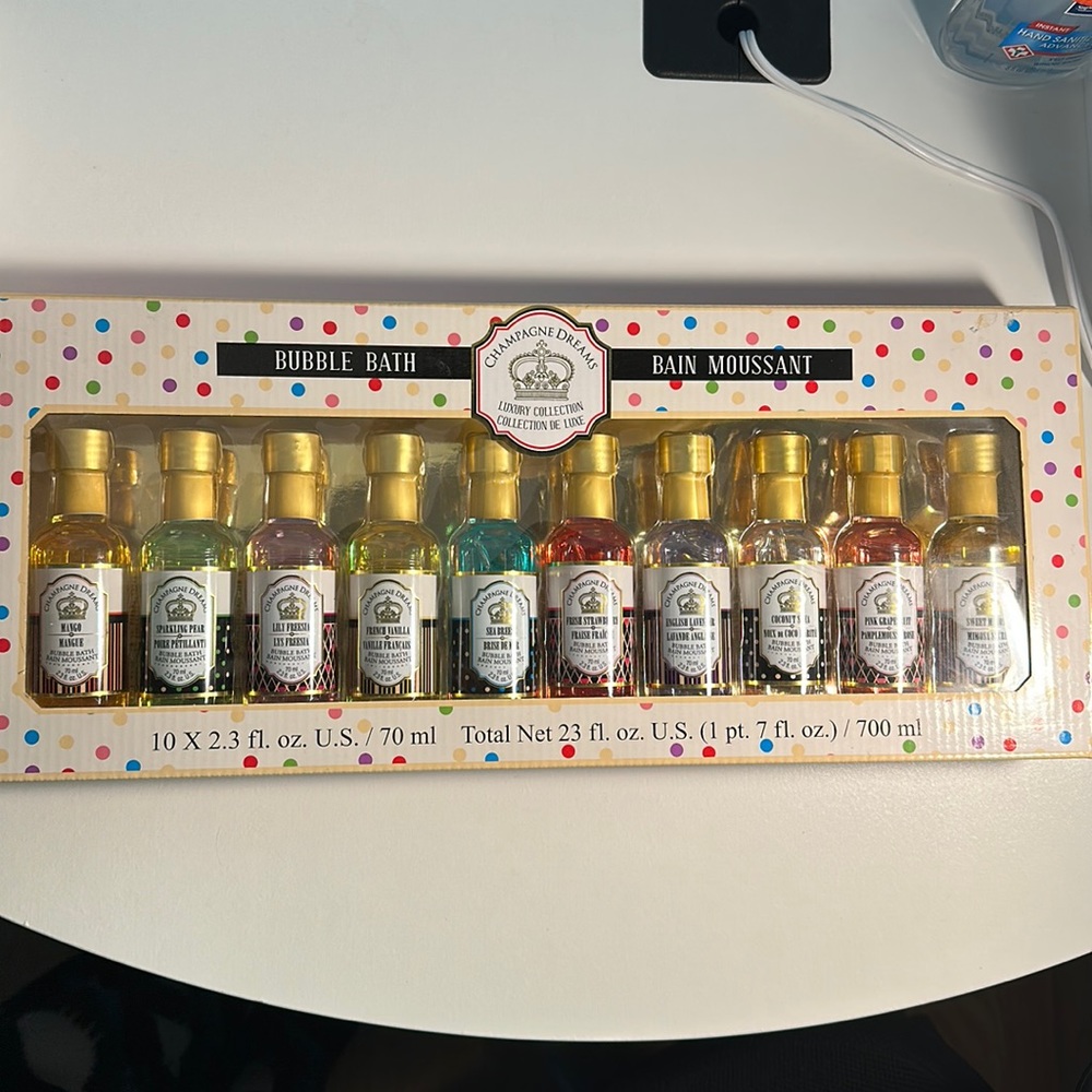 New Bubble Bath set